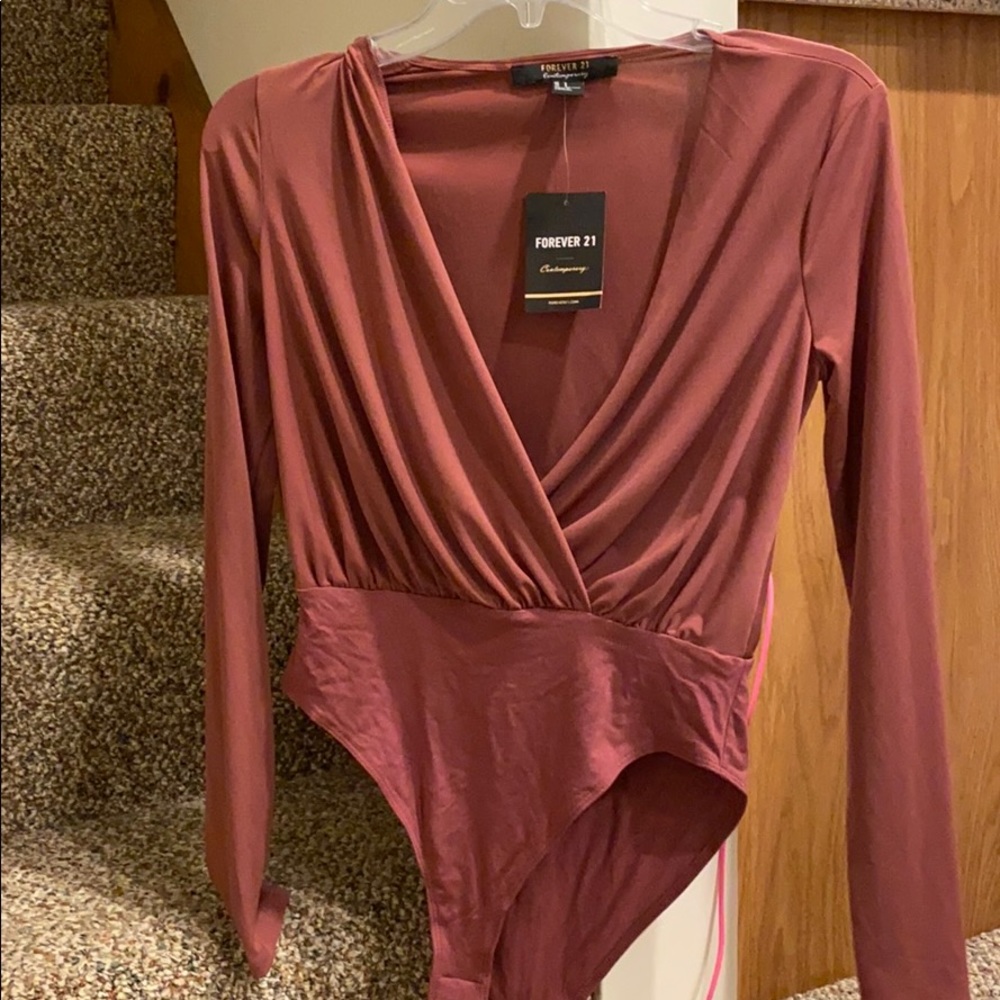 Mauve bodysuit